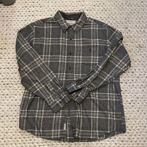 Weatherproof Gray Plaid Men's Casual Shirt